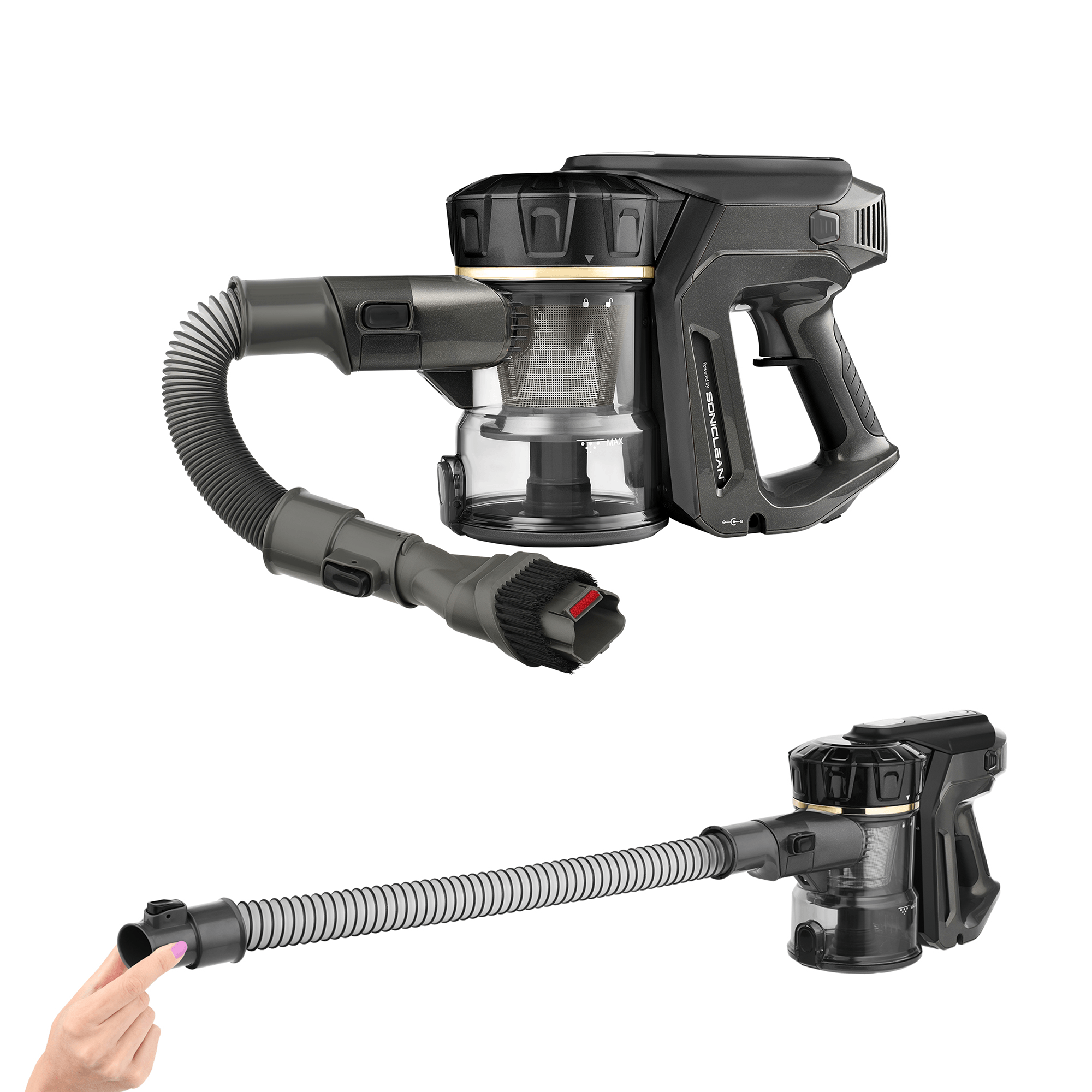 HH-2 Cordless Handheld Vacuum Cleaner - Soniclean