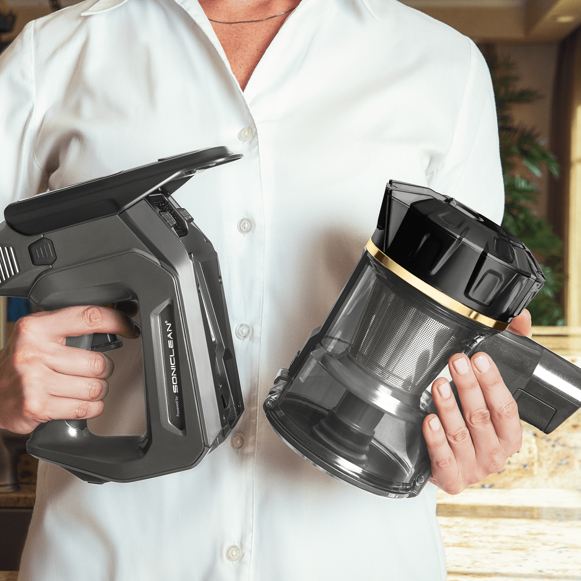 HH-2 Cordless Handheld Vacuum Cleaner - Soniclean