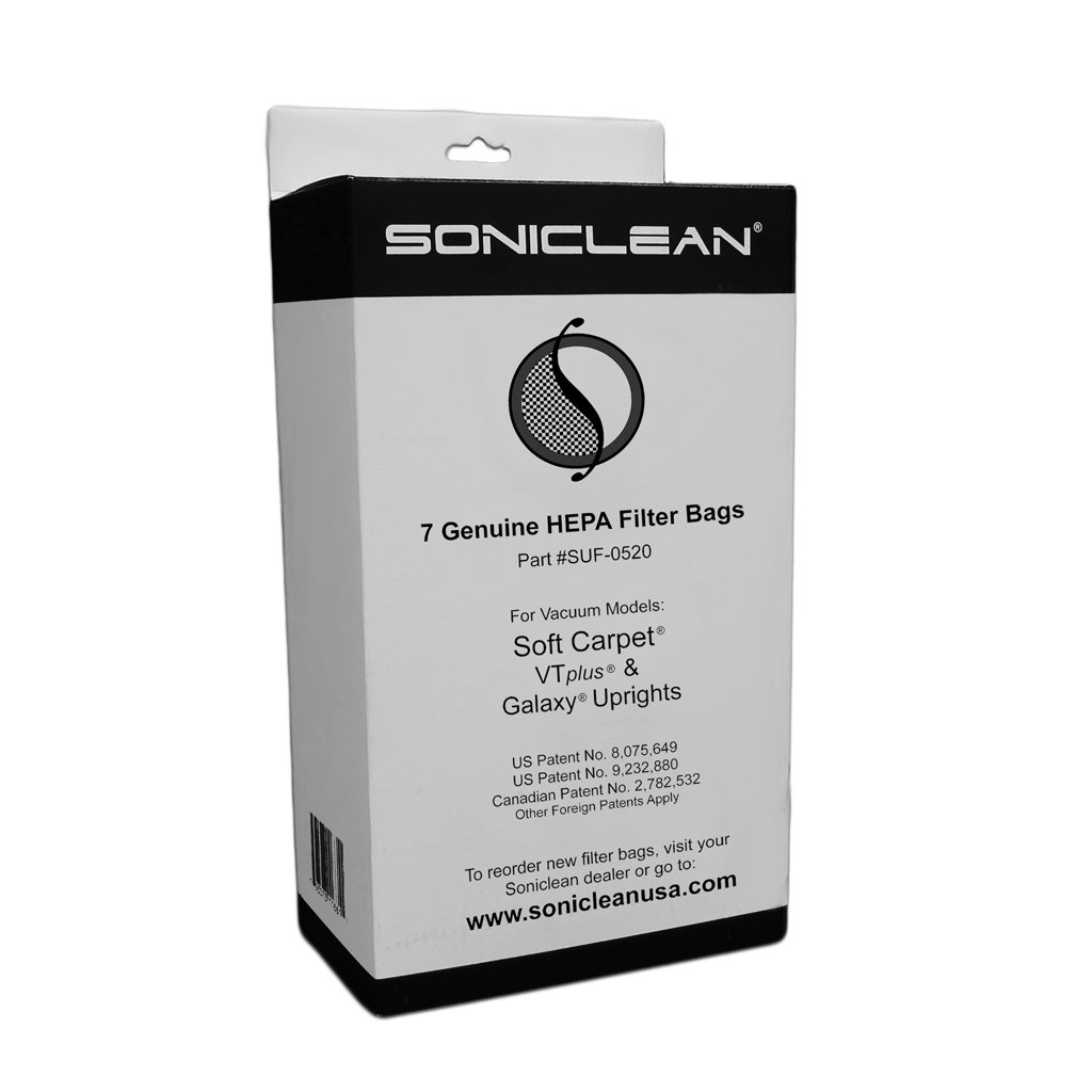 Upright U1 HEPA Filter Bags - Soniclean
