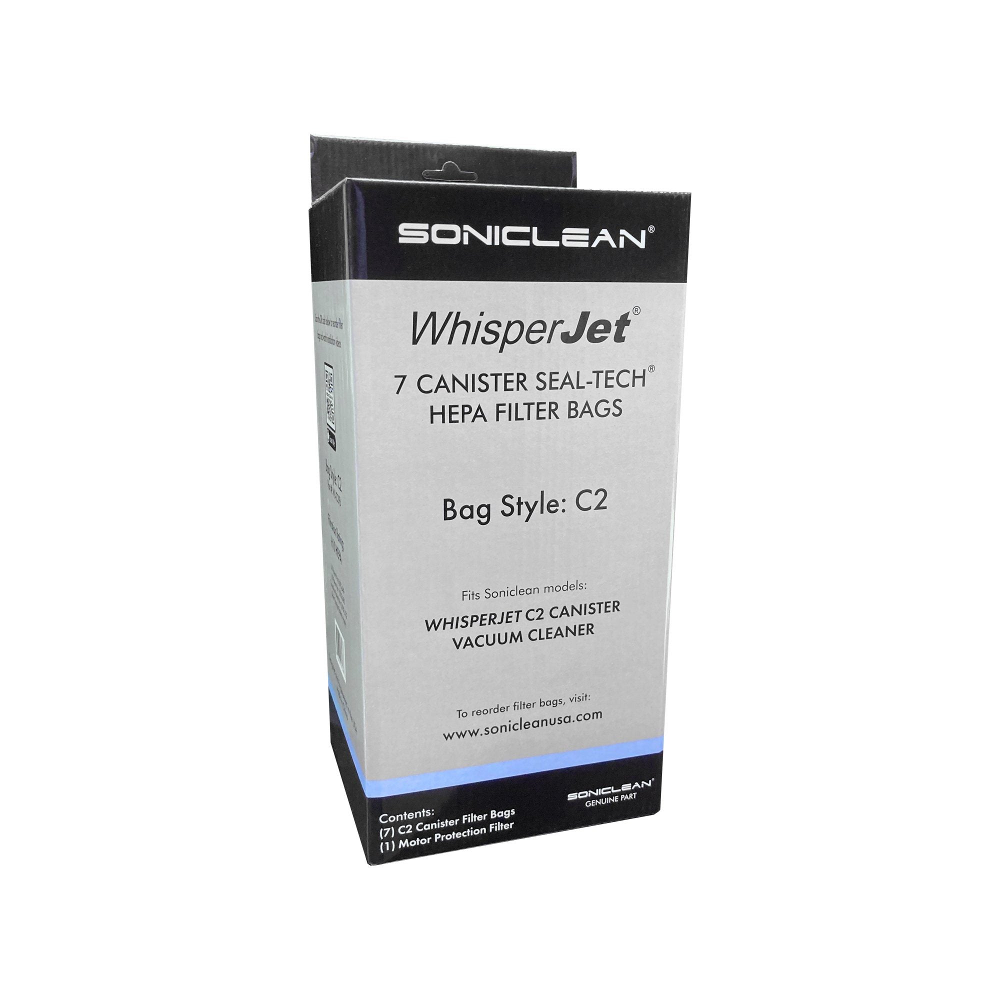 WhisperJet C2 Canister Filter Bags - Soniclean
